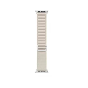 Green Lion Alpine Loop Nylon Watch Band - 42/44/45/49MM, White Pacmax.me