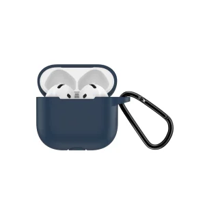 Green Lion Berlin series Silicone Case for AirPods 4 - Blue Pacmax.me