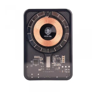 GreenLion Transparent Magsafe Power Bank - 10000mAh, 15W, Purple Pacmax.me