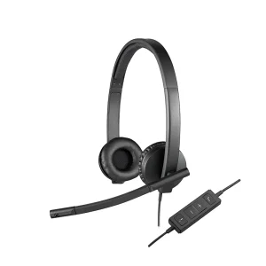 Logitech H570e USB Headset with Noise Cancelling Mic - Black