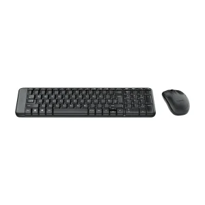 Logitech MK220 Wireless Keyboard and mouse Combo - Arabic