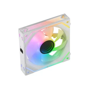 Mars Gaming MF-Linkfinity 120mm PWM Modular Fan - White Pacmax.me