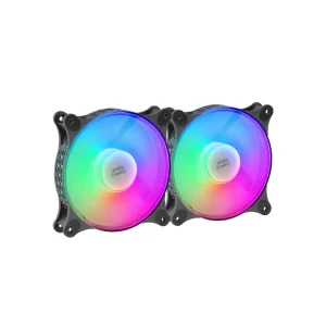 Mars Gaming MFDuo 12CM 2XFan Kit – Ultra-Silent FRGB Cooling Power Pacmax.me