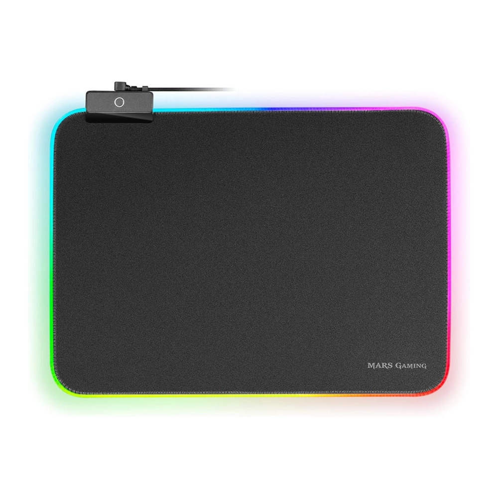 Mars Gaming MMPRGBL RGB Mousepad - Black Pacmax.me
