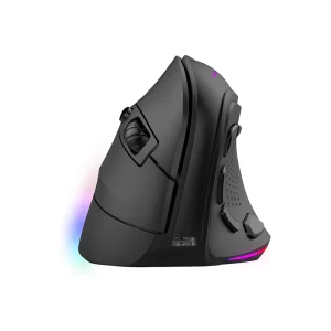 Mars Gaming MMSK Tri-Mode Wireless Ergonomic Vertical RGB Gaming Mouse