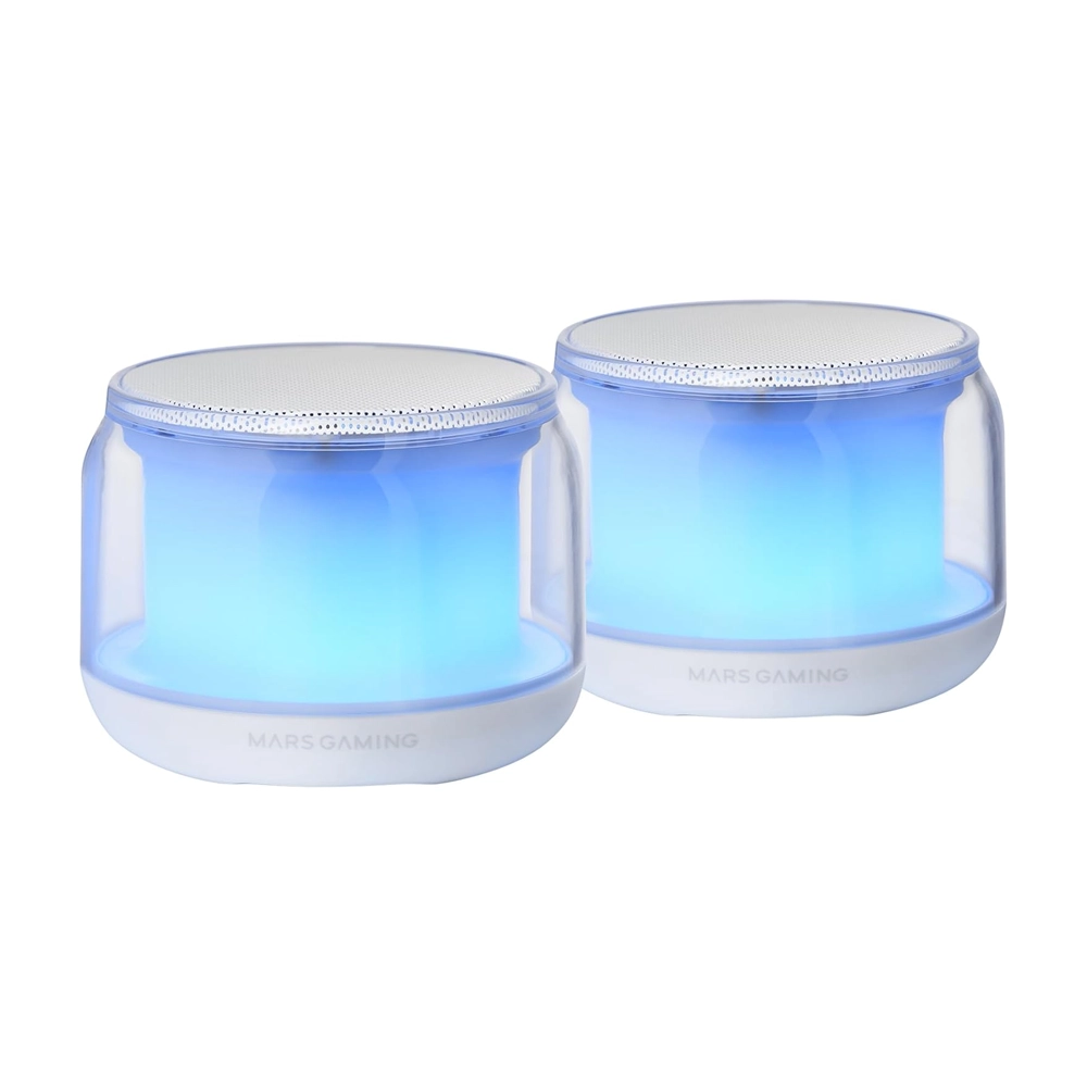 Mars Gaming MS-AURA – Bluetooth 5.3 RGB 360º Mini Speaker