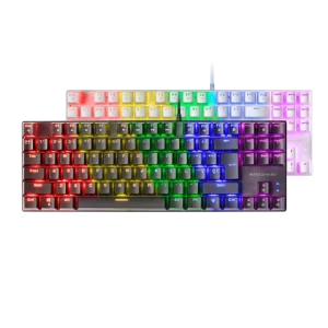 Mars Mechanical Tkl Rgb Gaming Keyboard Compact Dustproof Pacmax.me