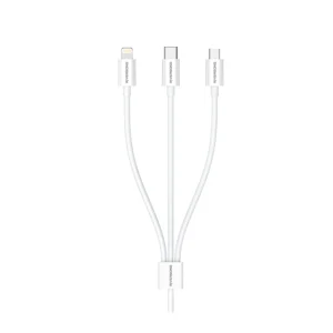 Riversong Lotus 08 C72 3in1 USB Cable - Micro & USB-C, 1.5M Pacmax.me