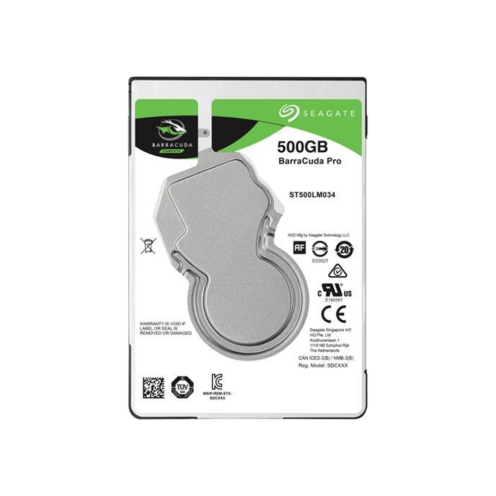 Seagate Barracuda Pro 500GB HDD 2.5" Pacmax.me