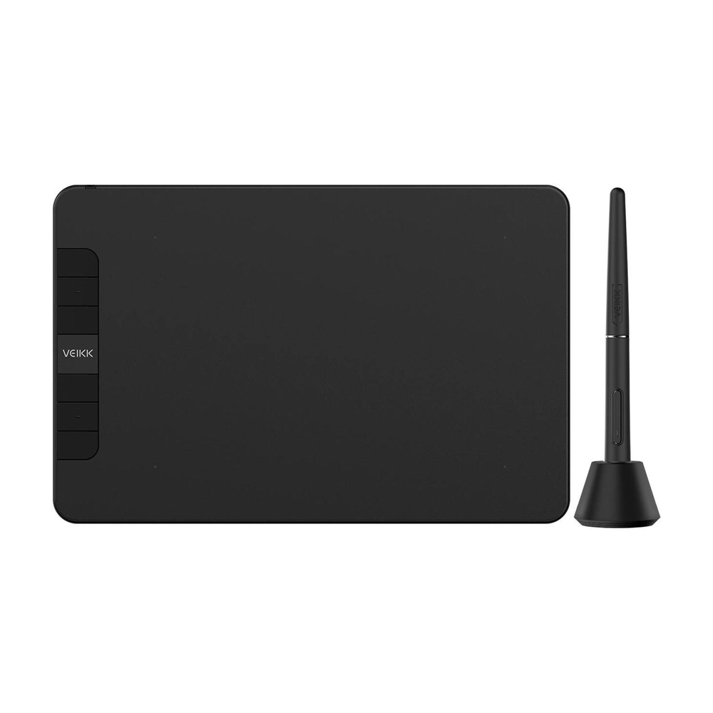 VEIKK VK640 Graphic Drawing Tablet 6 x4 inch with Battery-Free Stylus